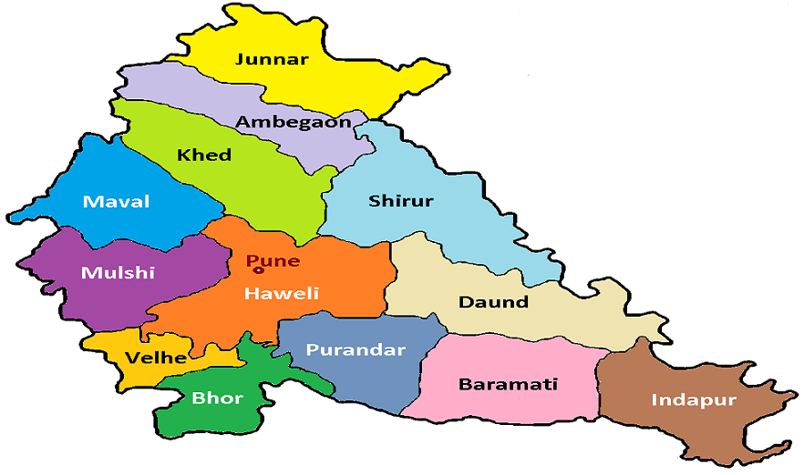 पुणे नकाशा